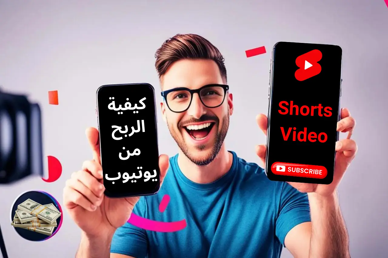 الربح من تطبيق يوتيوب عن طرق الريلز- YouTube Shorts